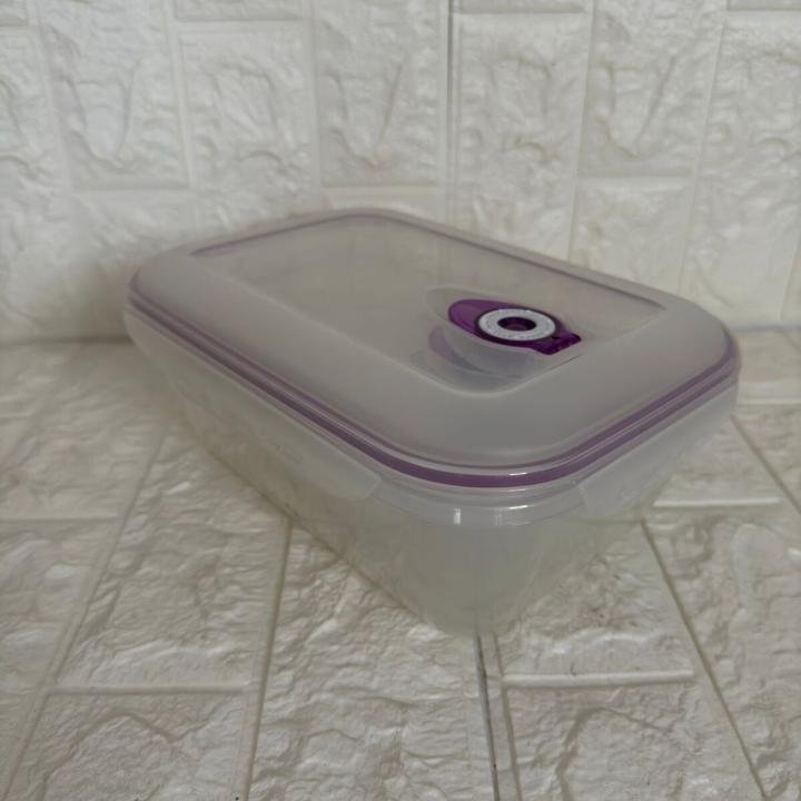 3 Lü Set Vakumlu Saklama Kabı ( 2.6 Litre + 1.3 Litre + 0.50 Litre )