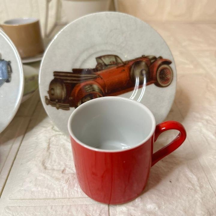 Fincan Takımı Renkli 6'lı