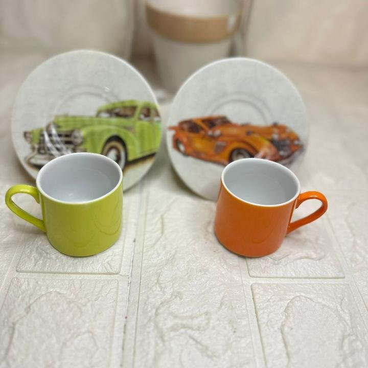 Fincan Takımı Renkli 6'lı