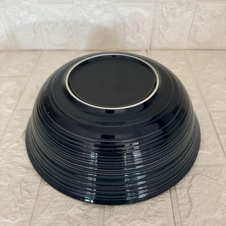 2 Adet Büyük Boy 26 Cm Mutfak Kase Salata Kasesi GRİ Yükseklik: 9 Cm