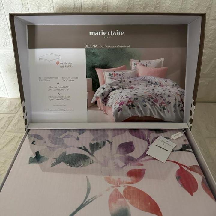 Bellina Saten Çift Kişilik Nevresim Takımı