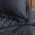 Strada Black 210 TC (83 Tel) Pamuk Saten Nevresim Takımı Tek Kişilik