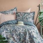 Laorine 210 TC (83 Tel) Dijital Pamuk Saten Nevresim Takımı Çift Kişilik