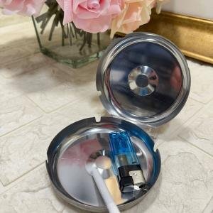 2'li Sigara Kül Tablası Çelik 12 Cm