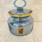 Kavanoz Gül Desenli 614 cc Golden Flowers