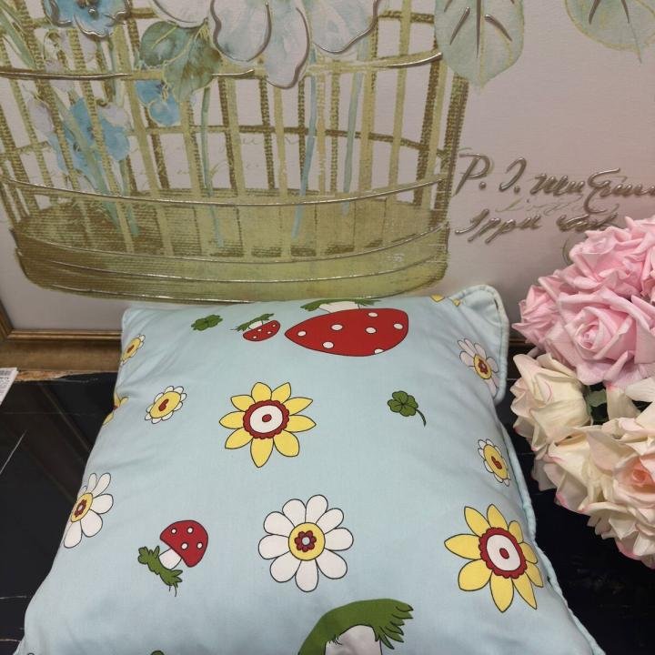 Dekoratif Kırlent Dolgulu ( Içi Boncuk Silikon 45 X 45)