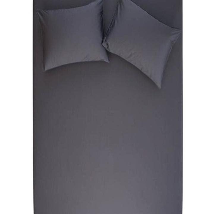 FITTED RANFORCE ÇARŞAF SETİ ÇİFT KİŞİLİK ANTRASİT 160x200