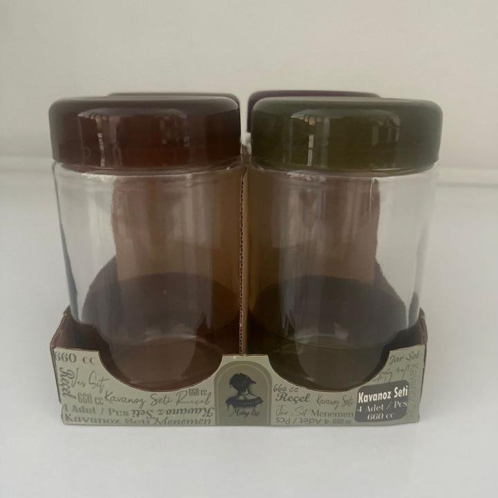 Camelia 4'lü Kavanoz Seti 660 cc