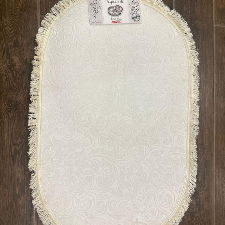 Ekonomik Banyo Paspası 2 'li Kaymaz Taban 60x100