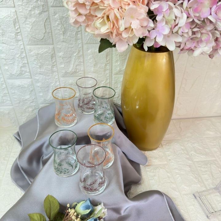 6 lı Çay Bardağı Charming