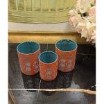 Dekoratif Mumluk Metal 3 lü