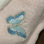 6’lı Havlu Kelebek Nakışlı 50 X 90