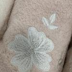 6’lı Havlu Nakışlı 50 X 90 % 100 Pamuk