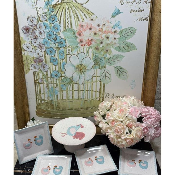 Sunum Seti Kek-Pasta 5 parça