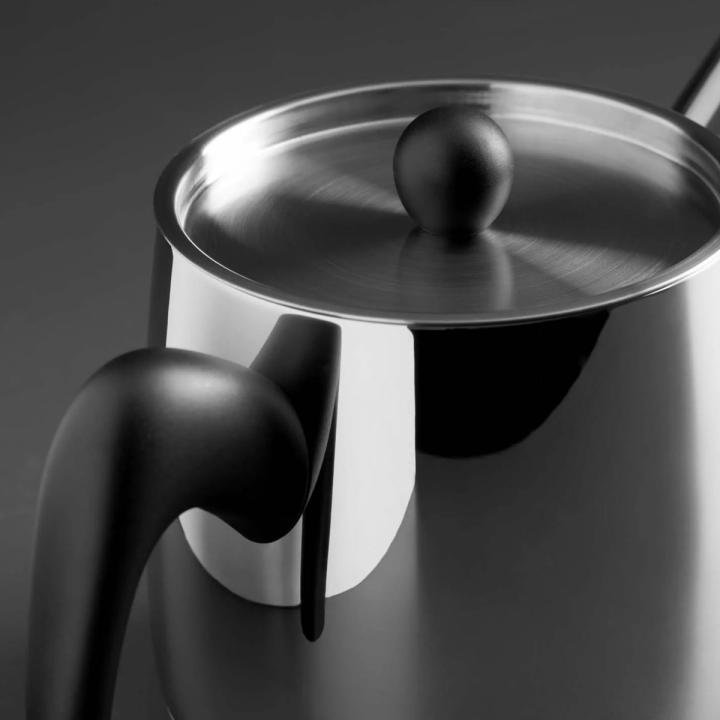 6500 Siyah İndüksiyon Tabanlı Çaydanlık