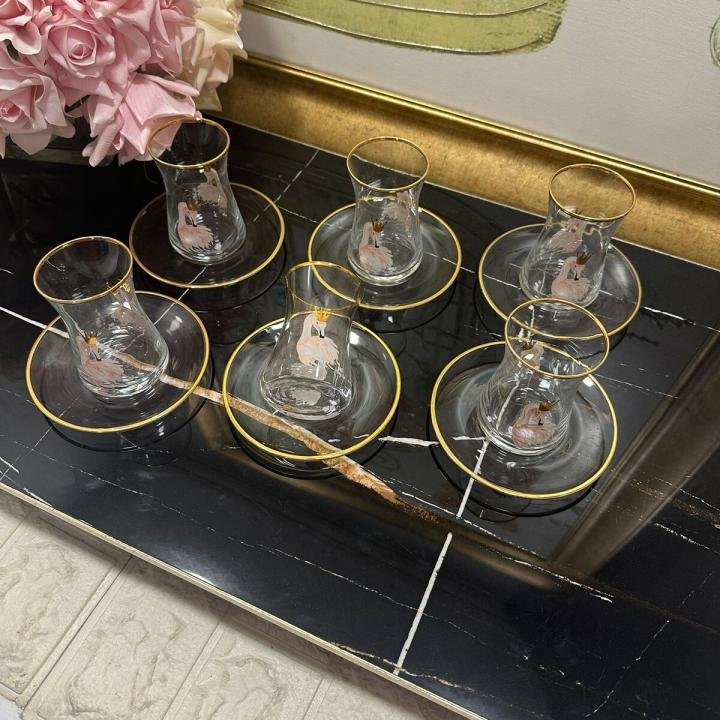 Preety 12 Parça Çay Takımı