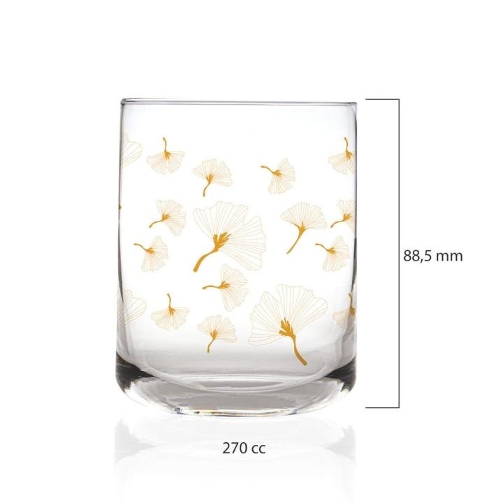 Ginkgo 6'lı Su Bardağı