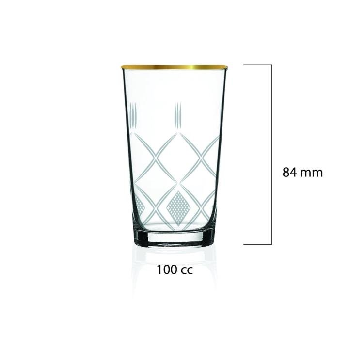 Signature 6'lı Kahve Yanı Su Bardağı