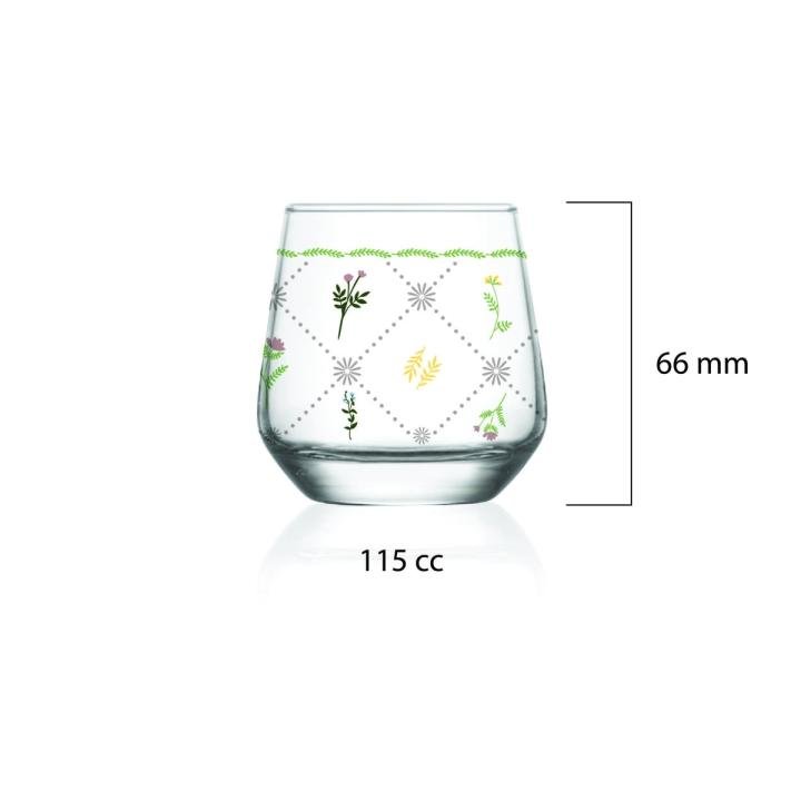 Cassidy 6'lı Kahve Yanı Su Bardağı