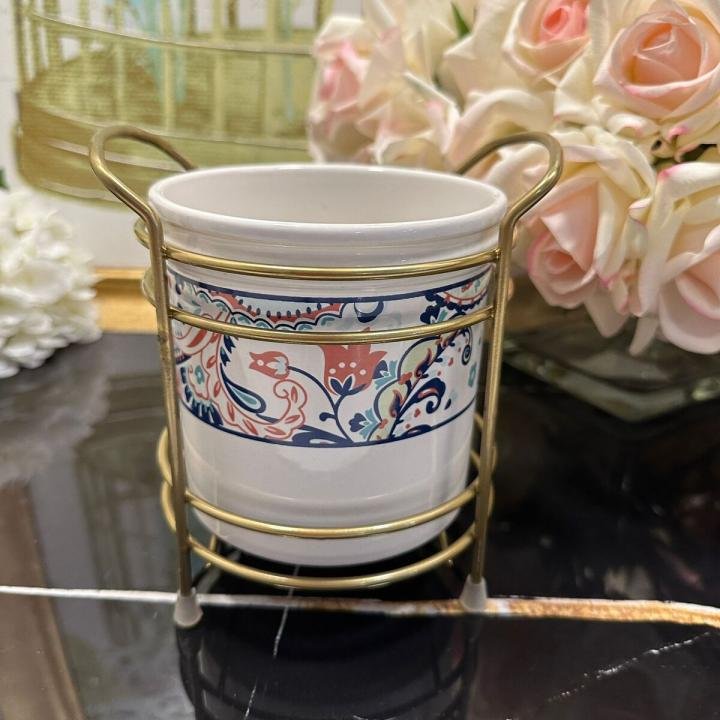 Kaşıklık Dik Metal Stantlı 12*12 cm