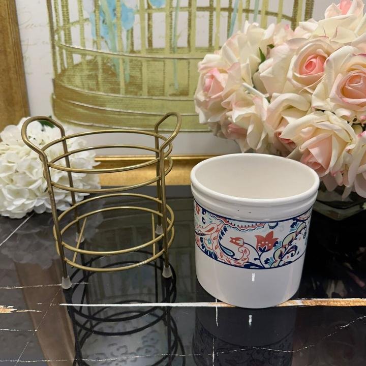 Kaşıklık Dik Metal Stantlı 12*12 cm