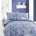 Clelia Mavi Pamuklu Battal Boy Nevresim Takımı