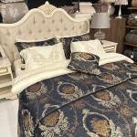 Çeyiz Yatak Örtüsü Melani Lacivert 260*270