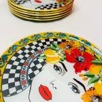 Bellissimo Pasta Tabağı 6'lı 21 Cm