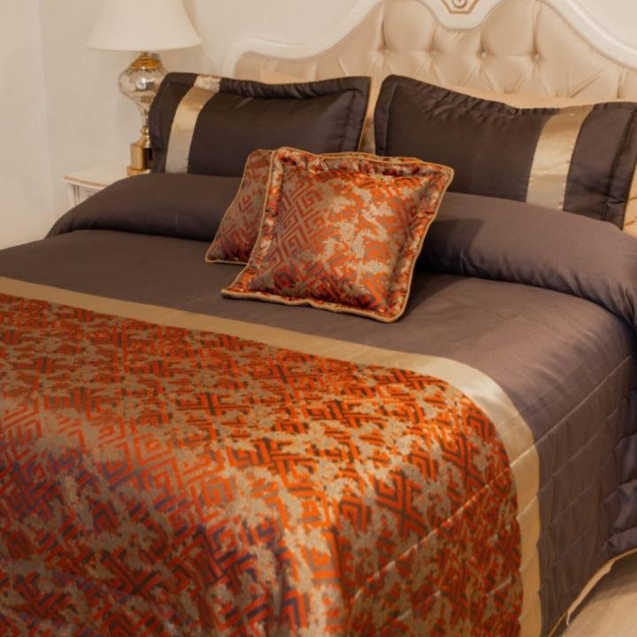 Çeyiz Yatak Örtüsü Magna Kiremit