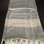 Dört Mevsim Çok Amaçlı %100 Pamuk Pike Örtü Gri