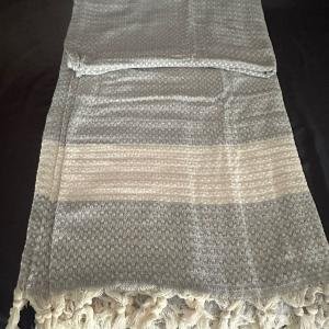 Dört Mevsim Çok Amaçlı %100 Pamuk Pike Örtü Gri