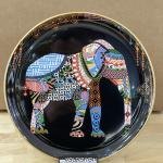 Elephant Siyah Tepsi 31 Cm