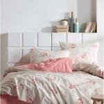 Nevresim Takımı Marıe Claıre Cınthıa 100% Pamuk Tek Kişilik Takım Somon