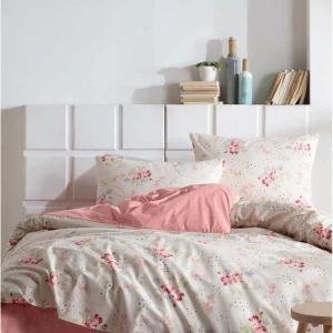 Nevresim Takımı Marıe Claıre Cınthıa 100% Pamuk Tek Kişilik Takım Somon