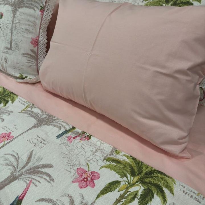 Parrot Pike Takımı Dantelli %100 Pamuk