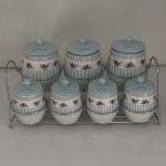 Lavin Porselen 15 Parça Standlı Baharat Seti