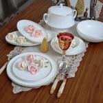 Bolivia Gold 60 Parça Yemek Takımı