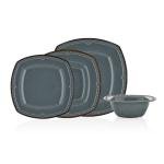 Lizbon  Stoneware Yemek Takımı 6 Kişilik 24 Parça