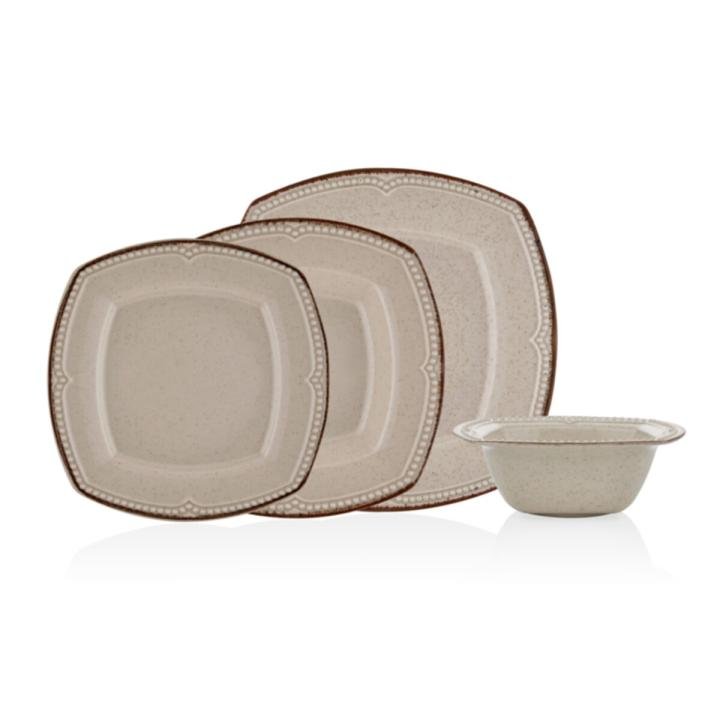 Elista Stoneware Yemek Takımı  6 Kişilik 24 Parça