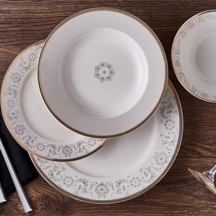 Ornament  Bone China Yemek Takımı 12 Kişilik 53 Parça