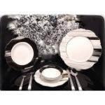 Arcadia 24 Parça 6 Kişilik Bone Günlük Yemek Takımı