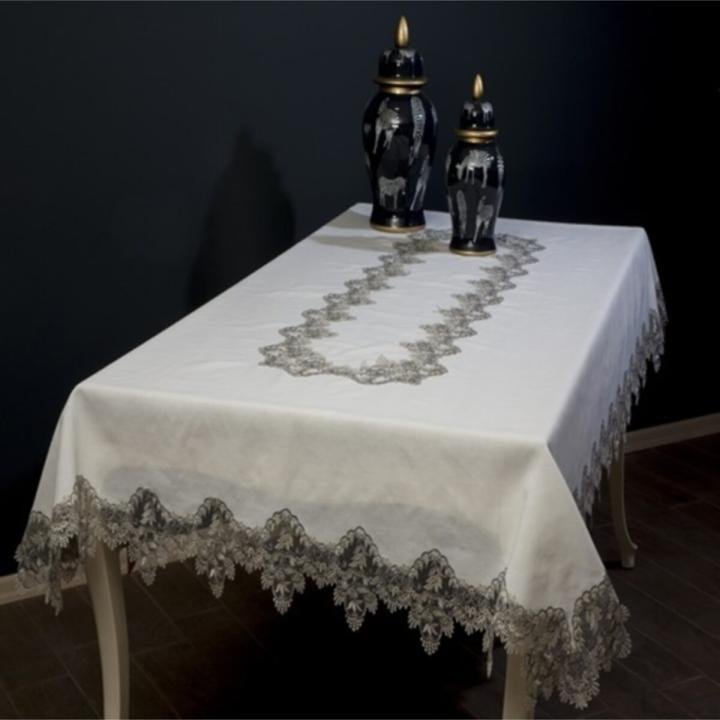 Grey Masa Örtüsü 160x260