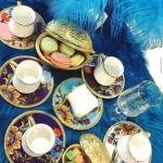 Türk Kahve Seti Lorena Asorti 6'lı