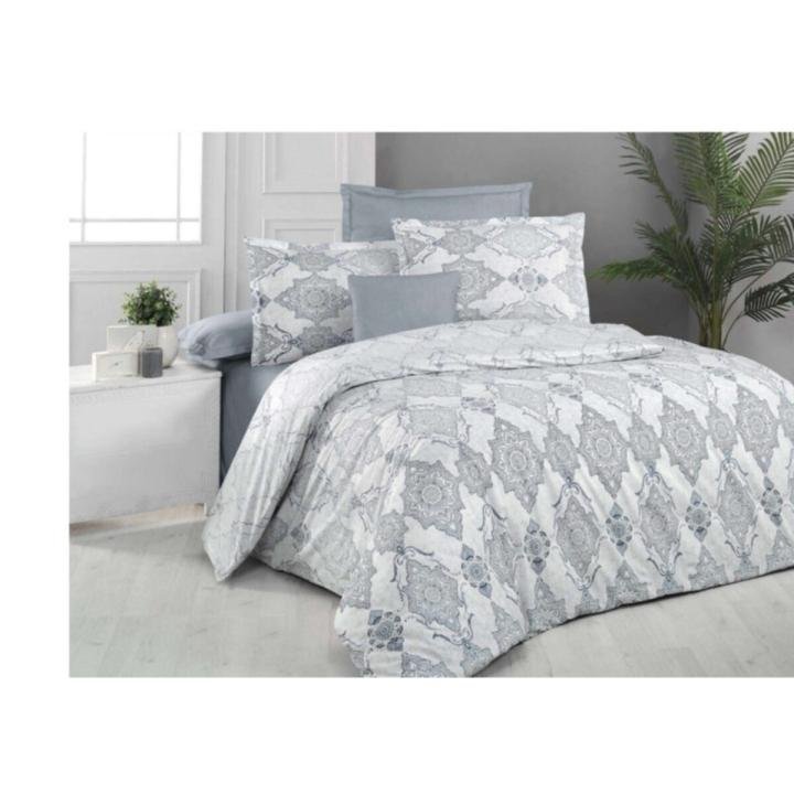 Gri Semiramis Tek Kişilik Nevresim Takımı