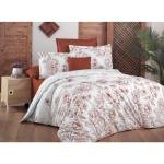 Turuncu Octavia Baazar Ranforce Tek Kişilik Nevresim Takımı