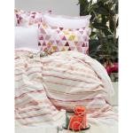 Erica Turuncu Ranforce Çift Kişilik Jakar Pike Takımı