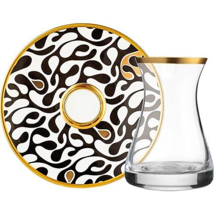 Canba Deren A la 12 Parça Çay Seti