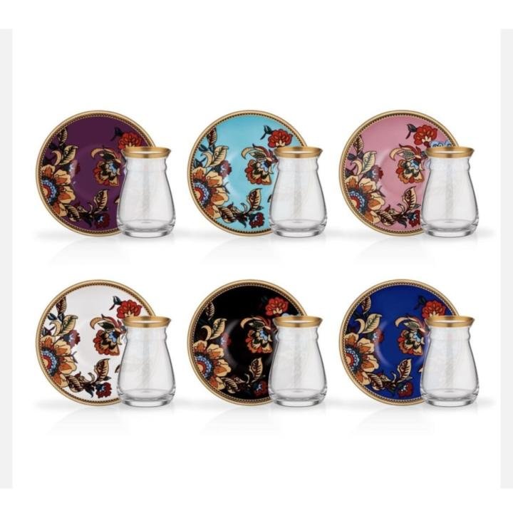 Nıhavent Kulplu Cay St 6 Lı Lorena Asorti