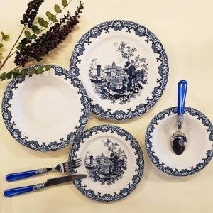 Mavi Yemek Takımı 24 Parça Mnd006