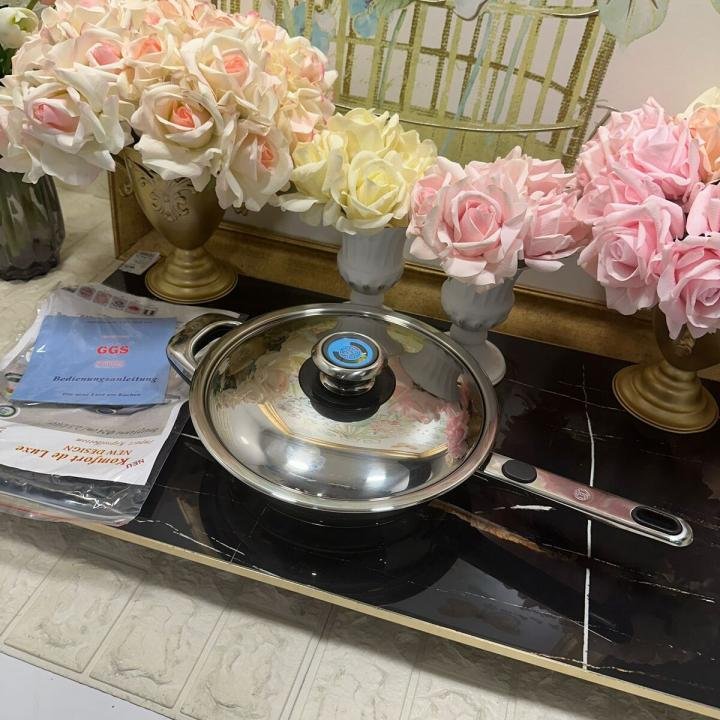 Termostatlı Tava Tıplı Tencere 24 Cm 2,5 Lıtre Ggs Solıngen Komfort